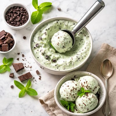 Movenpick mint chocolate chip ice cream