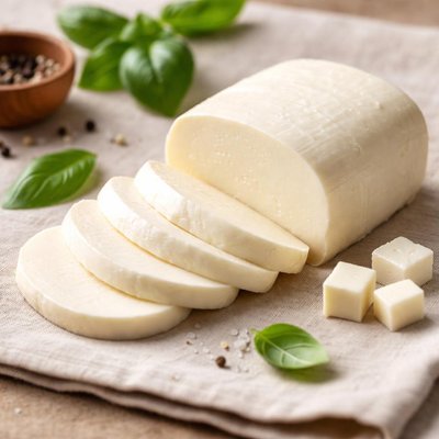 Queijo muçarela parte desnatada
