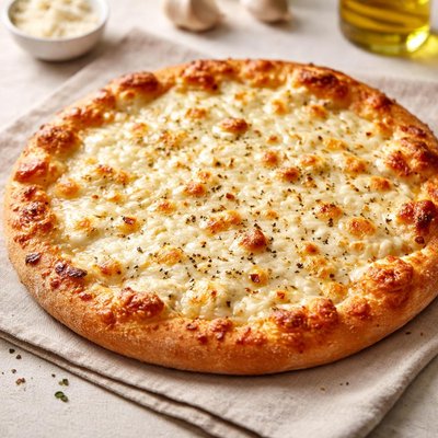Mozzarella cheese pizza