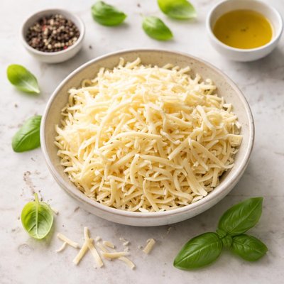 Mozzarella low fat shredded