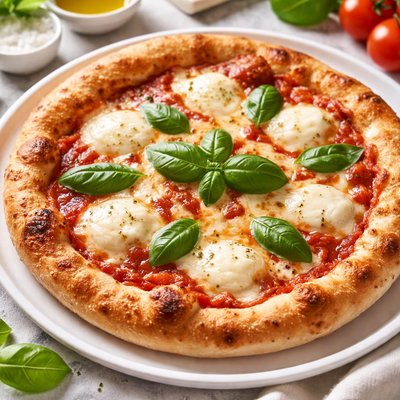 Mozzarella pizza