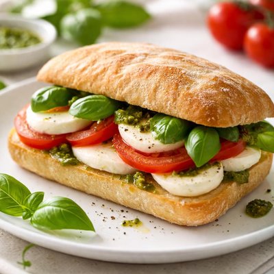 Mozzarella sandwich