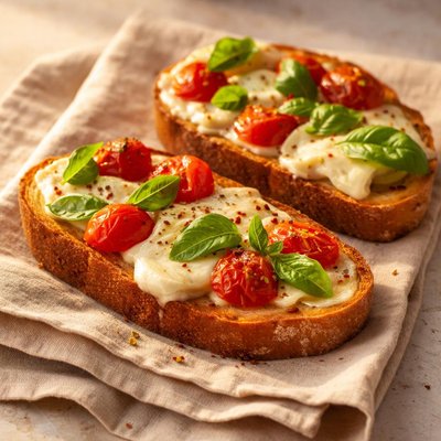 Mozzarella toast