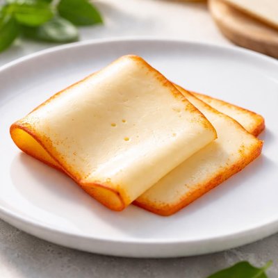 Muenster cheese slice