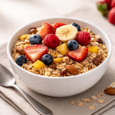 Muesli with fruit