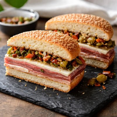 Muffalata sandwich