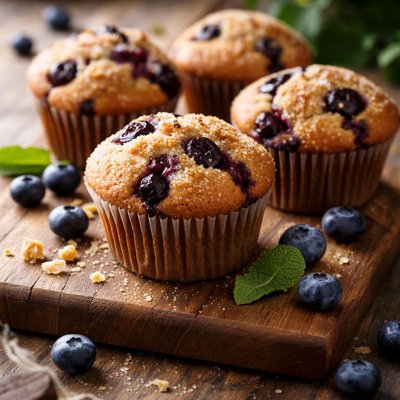 Muffin blueberry