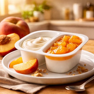 Muller corner peach yoghurt