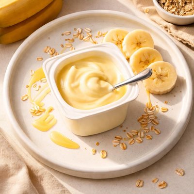 Muller light banana yoghurt