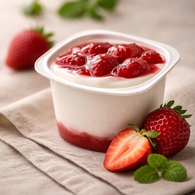 Muller yoghurt strawberry