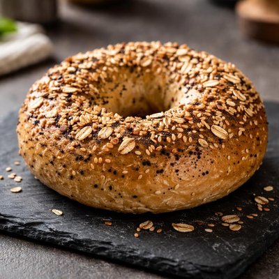 Multi grain bagel