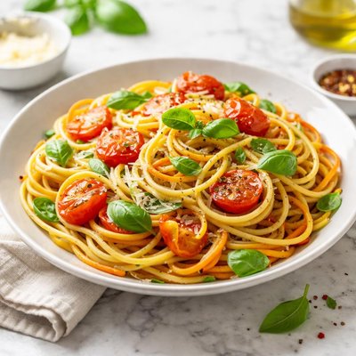 Multicolor spaghetti