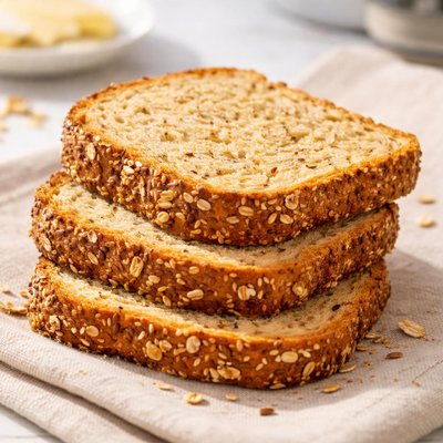 Multigrain batch bread toast