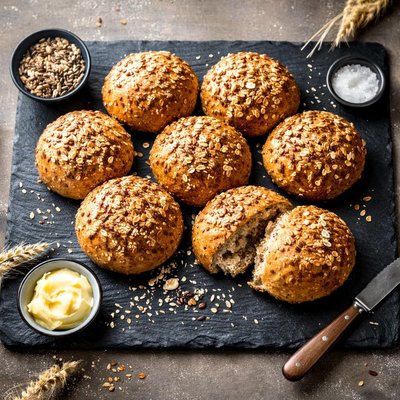 Multigrain rolls