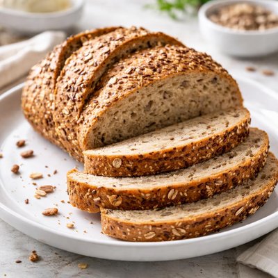 Multigrain sourdough bread