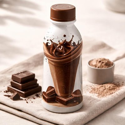 Muscle milk protein shake knockout chocolate