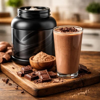 Muscletech whey protein isolate - chocolate