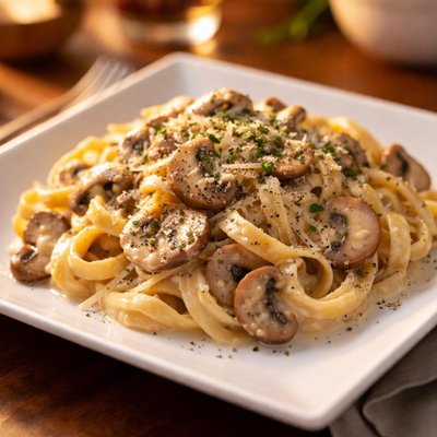 Mushroom alfredo sauce