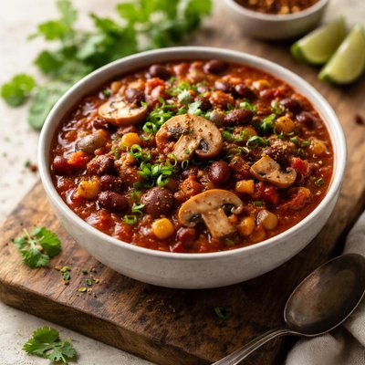 Mushroom chilli