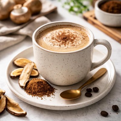 Mushroom coffee