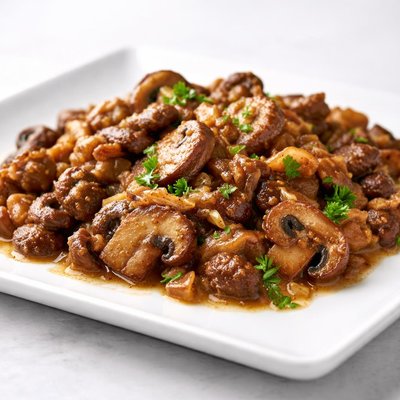 Mushroom compote