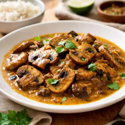 Mushroom curry