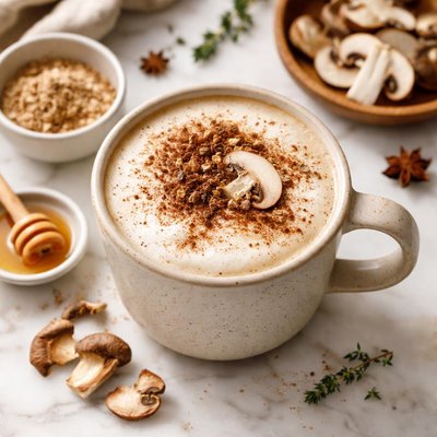Mushroom latte