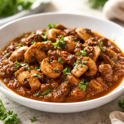 Mushroom masala