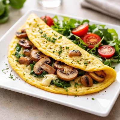 frittata ai funghi