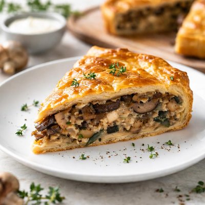 Mushroom pie