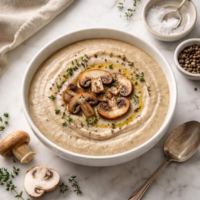 Mushroom puree