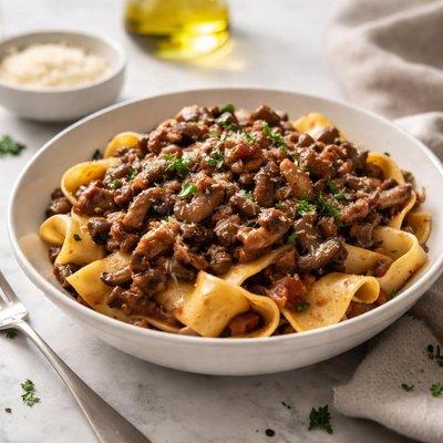 Mushroom ragu