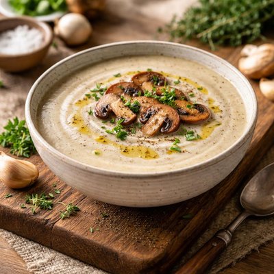 Mushroom veloute
