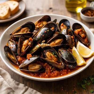 Mussels marinara