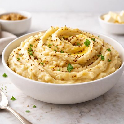 Mustard mashed potatoes