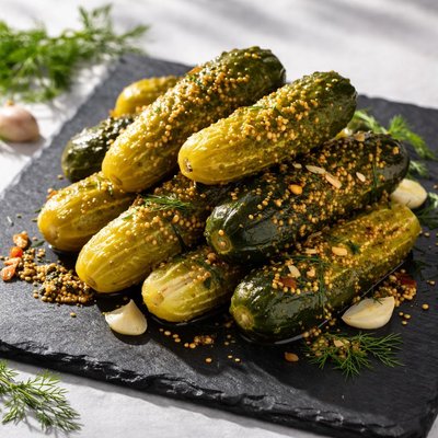 Mustard seed pickles
