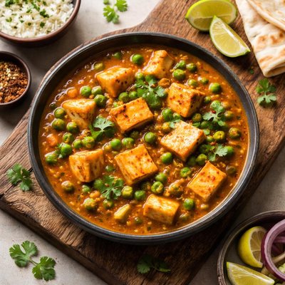 Mutter panner masala
