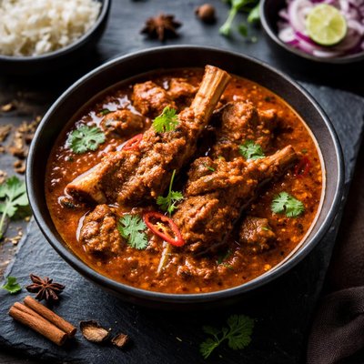 Muttom gravy with mutton