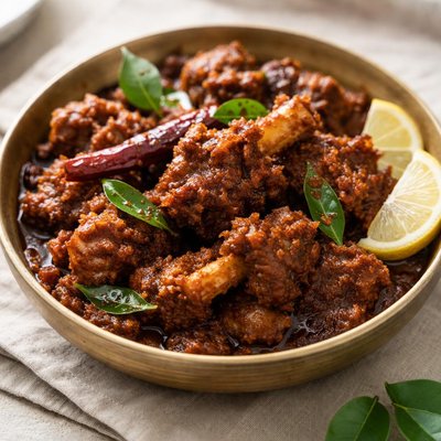 Mutton ghee roast