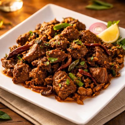 Mutton liver fry
