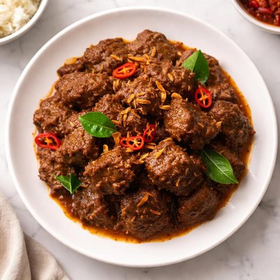 Mutton rendang
