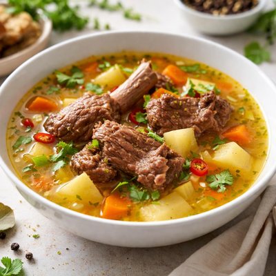 Mutton soup