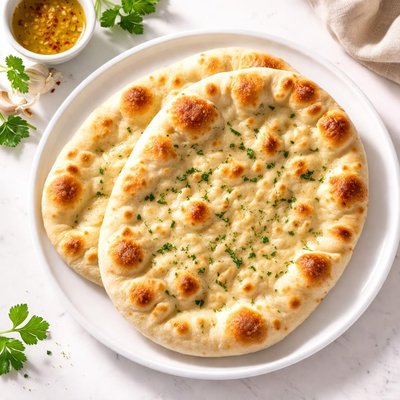 Naan pizza crust