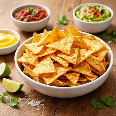 Nacho crisps