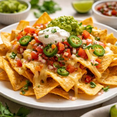 Nachos with cheese