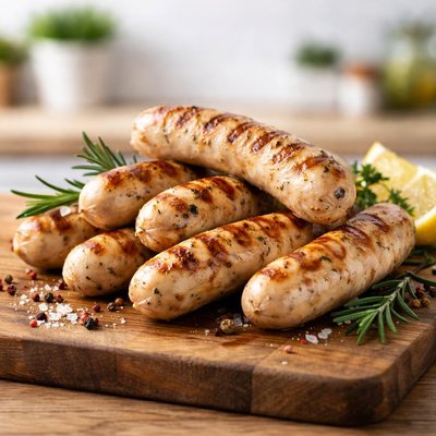 Naked chicken chipolata