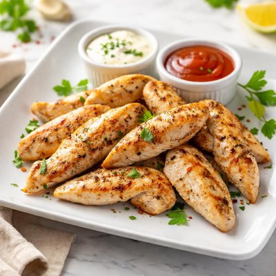 Naked chicken strips