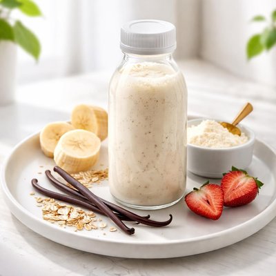 Bevanda proteica di siero di latte nuda
