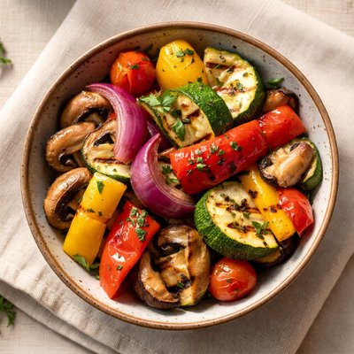 Nandos grilled vegetables side