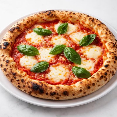 Napolitan margarita pizza